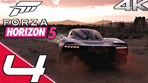 Forza Horizon 5 Gameplay Walkthrough Part 4 Showcases Full Game 4k