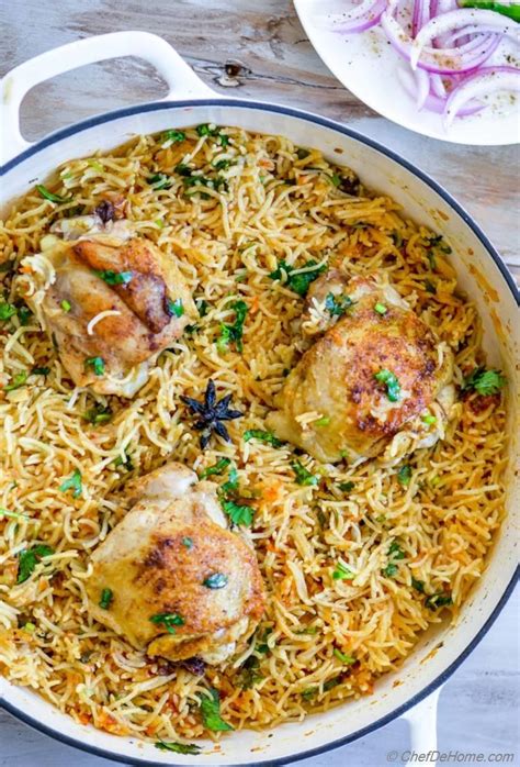 Indian Chicken Rice Recipe Setkab