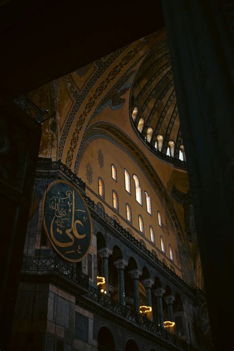 modern mosque interior  stock photo