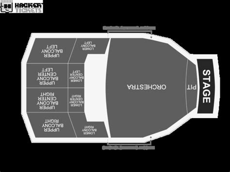 William Saroyan Theatre Seating Chart Fresno | Elcho Table