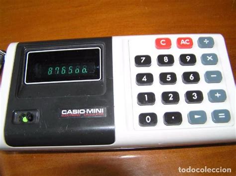 Antigua Calculadora Casio Mini Casio Mini Cm Comprar Calculadoras