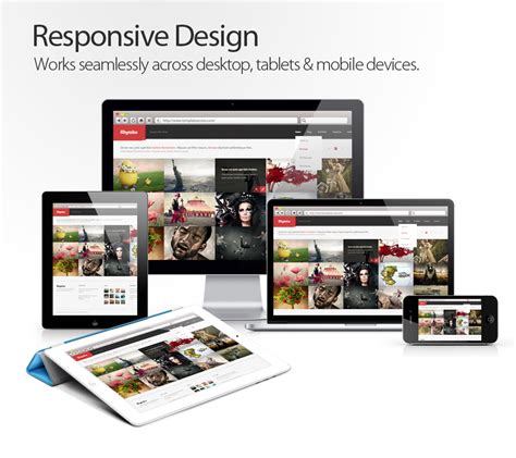 Responsive Website Templates - DreamTemplate.com