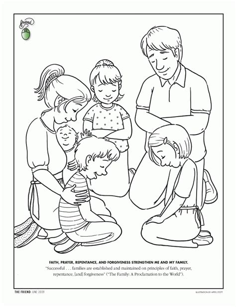 The Lord S Prayer Coloring Pages For Children - Coloring Home