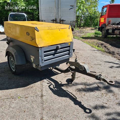 Atlas Copco XAS 47 Mobile Compressor For Sale Poland Warszawa RZ32022