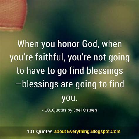 honor god  youre faithful youre