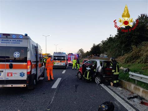 Incidente A Carate Arriva L Elisoccorso Il Cittadino Di Monza E Brianza