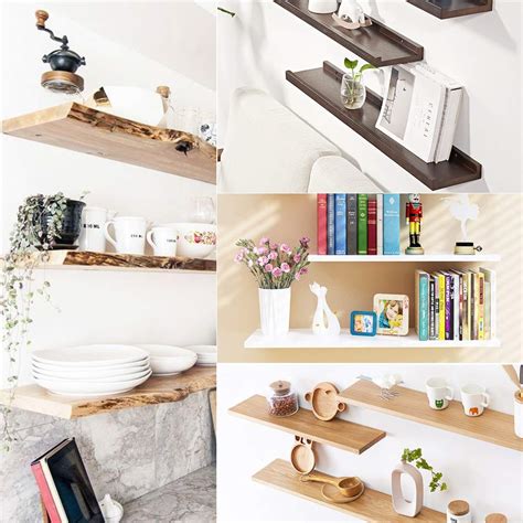 Inch Floating Shelf Brackets Pack Heavy Duty Hidden Shelf Brackets