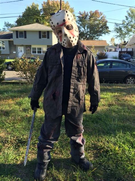 Disfraz De Jason Voorhees Para Halloween Viernes Modaellos