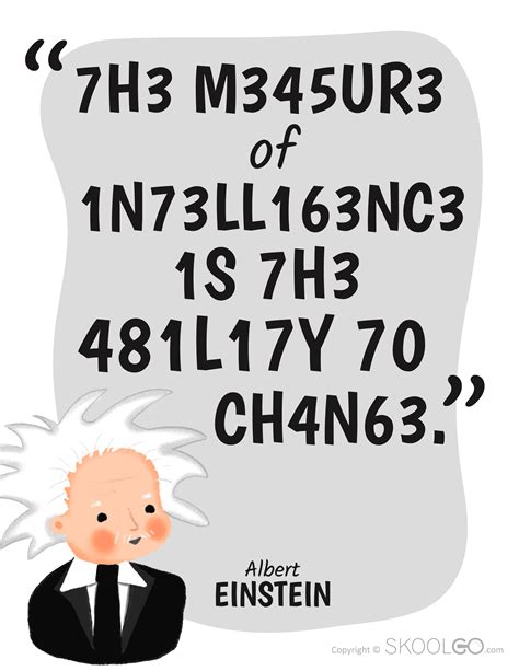 Albert Einstein Free Poster Skoolgo