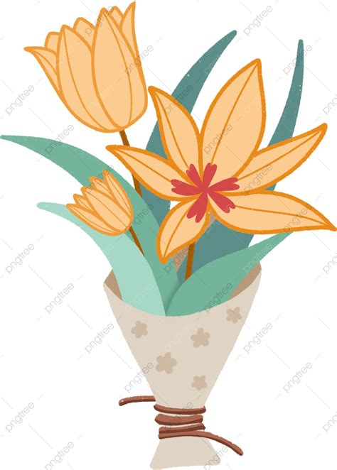 Ramo De Flores Png Flores De Flores Material De La Flor Decoración Del Ramo Png Y Psd Para