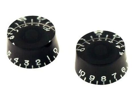 Gibson Epiphone Black Speed Knobs Reverb