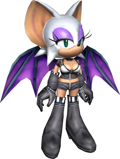 This Was An Unlockable Rouge Outfit In Sonic Adventure Rsonicthehedgehog