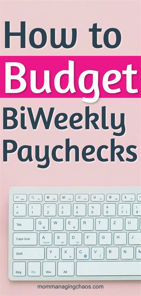 How To Budget Monthly Bills With Biweekly Paychecks