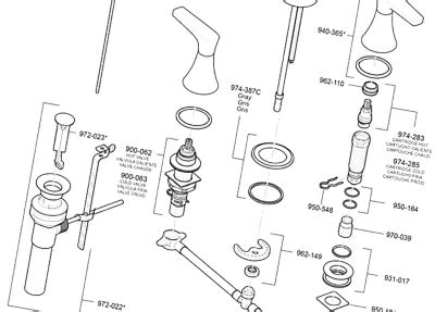 pfister kitchen faucet parts diagram    kitchen