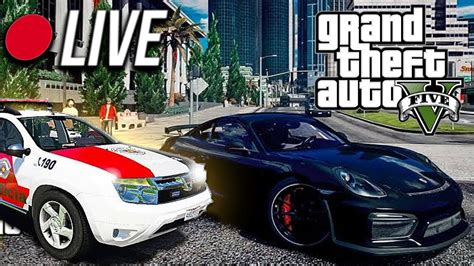 Live Gta V Online Miss O De Ser Preso No Gta Roleplay Rp Live Ao