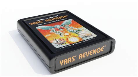 Atari Cartridge D Turbosquid