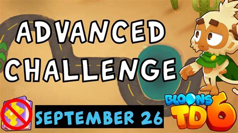 Bloons TD 6 Advanced Challenge Use Your Imagination No MK No Powers