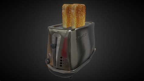 Golden Toaster Download Free 3d Model By Marcinkwiatkowski Ea2768f