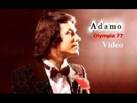 Salvatore ADAMO - ADAMO a l'Olympia '77 | full VIDEO concert Paris ...