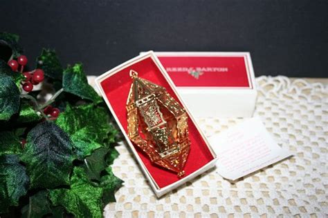 Vintage Reed And Barton Christmas Ornament Gold Christmas Etsy Gold Christmas Gold