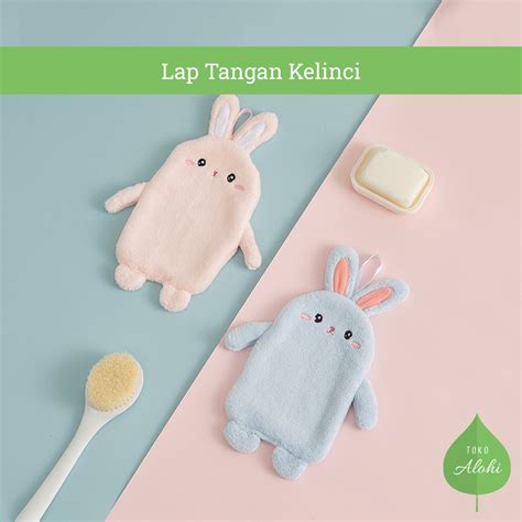 Jual Lap Tangan Gantung Karakter Kelinci Handuk Tangan Gantung