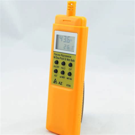 AZ8705 Temperature And Humidity Meter Handheld Portable Dew Point