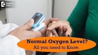 What Is The Normal Oxygen Level Checking Saturation Levels Off