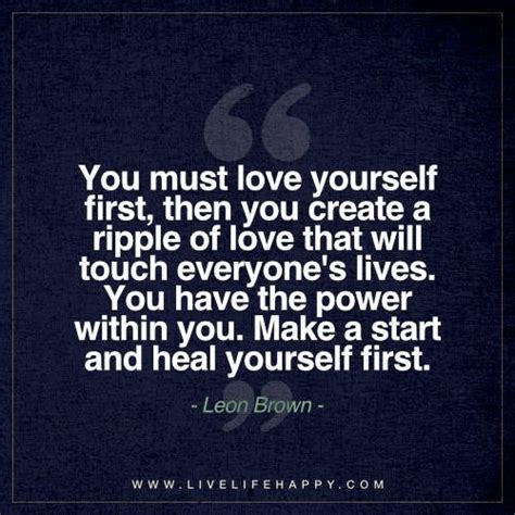 Inspirational Love Yourself First Quotes - ShortQuotes.cc