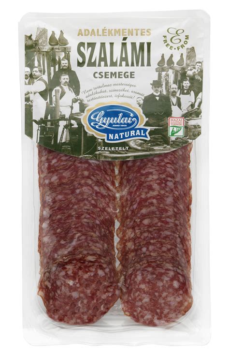 Gyulai Natural szeletelt adalékmentes csemege szalámi