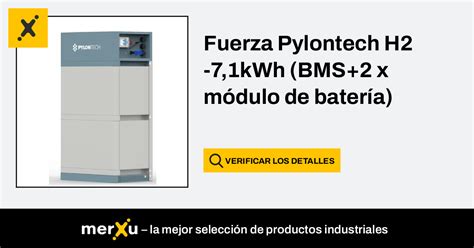 Pylontech Force Set H Kwh Bms X M Dulo De Bater A Merxu