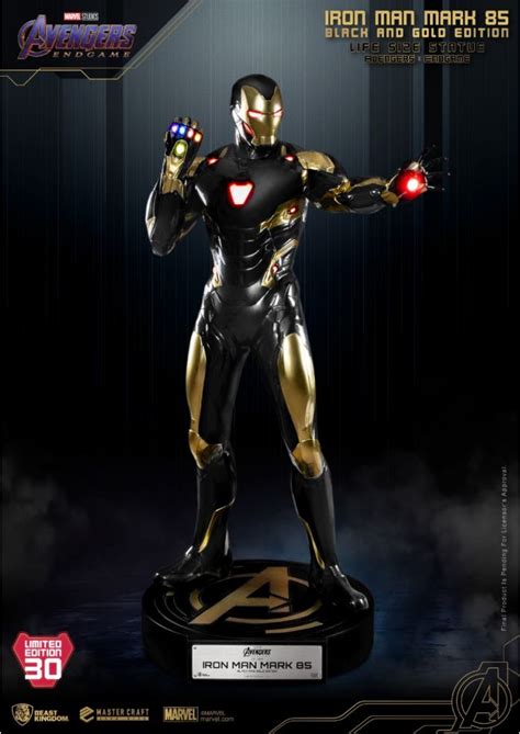 Iron Man Black And Gold Armor
