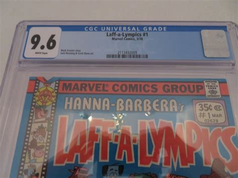 Marvel Comics Laff A Lympics 1 1978 Hanna Barbera CGC Universal Grade