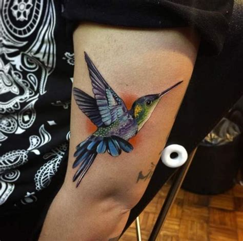 Tatuajes de Colibrí Ideas y Significados Tatuajes Geniales