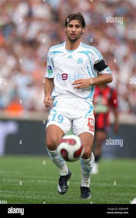 Marseille S Lorik Kana During The French Premier League Olympique