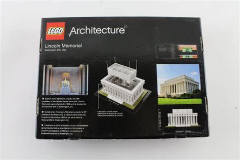 Lego Architecture Lincoln Memorial Lego Set | Property Room