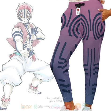 HOT Demon Slayer Akaza Uniform Kimetsu Anime Jogger Pants Boxbox Branding Luxury T Shirts