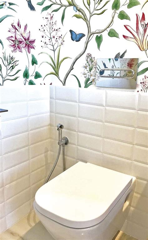 Qué baño más llamativo Como decorar un baño Como decorar baños