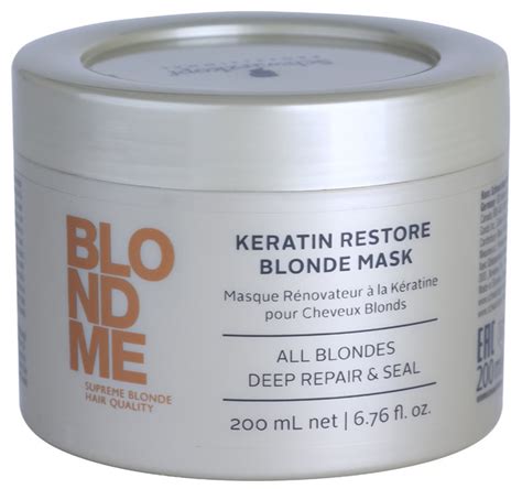 Schwarzkopf Professional Blondme Keratin Restore Mask For Blonde Hair Notino Co Uk
