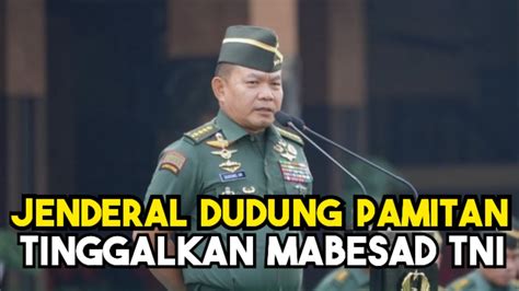 Jenderal Tni Dudung Pamitan Dan Tinggalkan Tni Tni Mabespolri