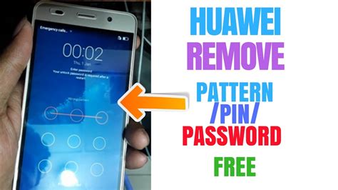 Huawei Scc U Hard Reset Remove Pattern Pin Password Lock Huawei