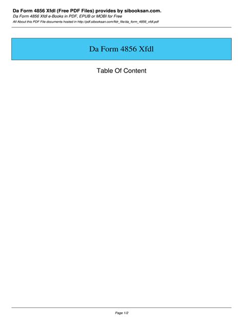 Da Form 4856 Pdf Fill Out And Sign Online Dochub