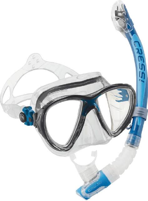 Kit Snorkel Cressi Big Eyes Evolution Alpha Ultra Dry Nootica Es