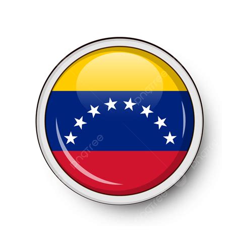 Vector De Bandera De Círculo De Venezuela Png Dibujos Bandera Circular De Venezuela Bandera