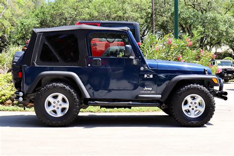 Used 2004 Jeep Wrangler X For Sale 15995 Select Jeeps Inc Stock