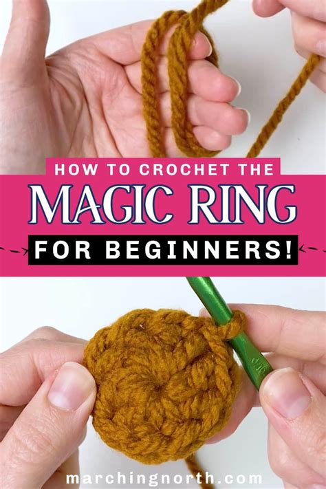 Super Easy Magic Ring Magic Circle Crochet Tutorial Magic Ring