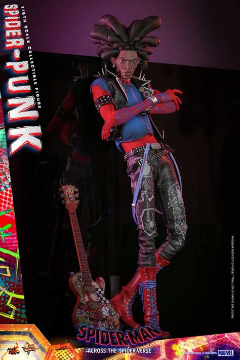 Hot Toys Spider Punk Spider Man Across The Spider Verse Action Figure By Hot Toys