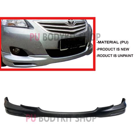 Toyota Vios Second Generation 2008 TOM Style Front Skirt Skirting