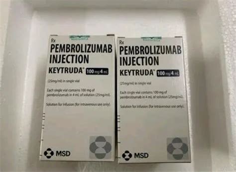 Keytruda Injection Keytruda Mg Ml Wholesale Trader From Vadodara