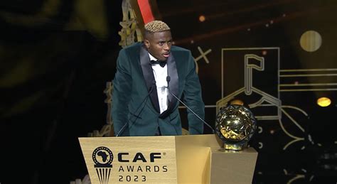 Victor Osimhen Wins CAF 2023 Mens Player Of The Year Award Mingooland