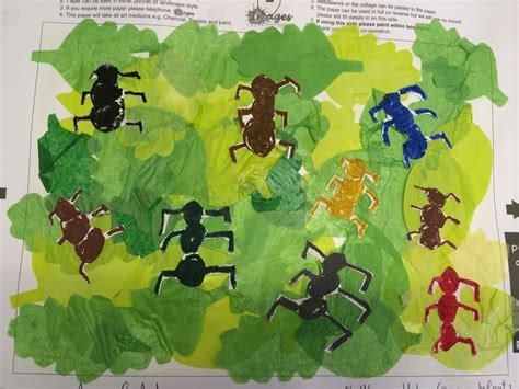 Minibeasts Painting For Kids Matisse Paintings White Painting